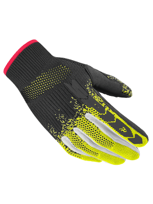Rękawice motocyklowe Spidi X-Knit czarno-żółte