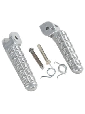 Podnóżki motocyklowe kierowcy BikeTec Ducati Monster 696/ 796 (09-13) srebrne