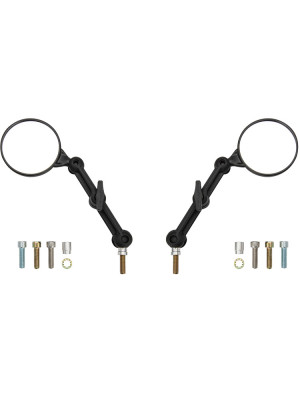 Zestaw lusterek motocyklowych Double Take Mirror 2.0 Scrambler z zestawem montażowym [ramię 15.2 cm]