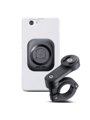 Zestaw na motocykl: uniwersalny adapter na telefon SPC+ (magnetyczny) + uchwyt na kierownicę Sp Connect Moto