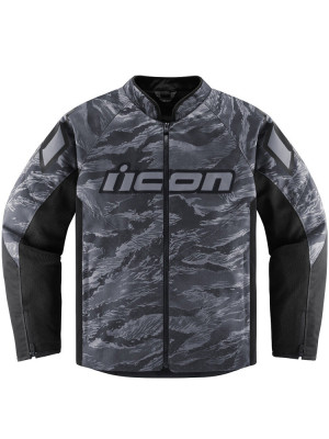 Kurtka motocyklowa tekstylna Icon Hooligan CE Tiger's Blood szara