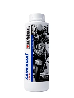Olej do mieszanki IPONE Samourai Scoot 2T 100% syntetyczny [poj.: 1 litr]