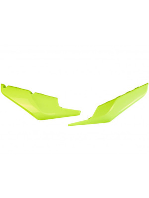 Osłony boczne tylnie (dolne) UFO do Husqvarna TC 125/250 (19-22), TE 150 (20-), TE-TX 250/300 (20-), FC 250/350/450 (19-22), FE 250/350/450/501 (20-)