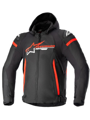 Kurtka motocyklowa tekstylna Alpinestars Zaca czarno-czerwona