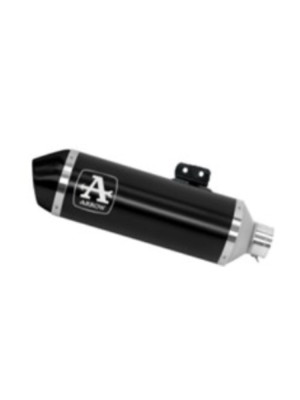 Tłumik Arrow Urban [Aluminium "Dark" + Nichrom "Dark"] - Yamaha X-Max / Tricity 300 [21-22]
