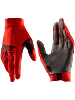 Rękawice cross Leatt Moto 1.5 GripR czerwono-szare