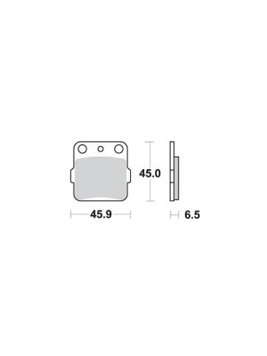 KLOCKI HAMULCOWE SBS 584 SI