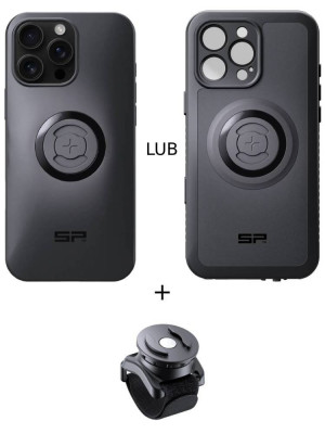 Zestaw: etui na telefon iPhone 16 Pro Max + uchwyt na rzep SPC+ SP Connect