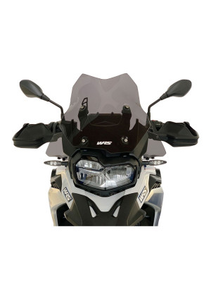 Deflektory motocyklowe WRS do szyby BMW F 750 GS/ F 850 GS (18-23), F 800 GS (24-) mocno przyciemniane