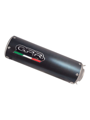 Pełny układ wydechowy G.P.R M3 Poppy do CF Moto 300 NK (22-) Stal nierdzewna