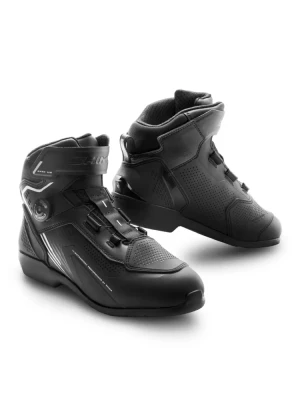 Buty motocyklowe Shima Enzo Air czarno-białe