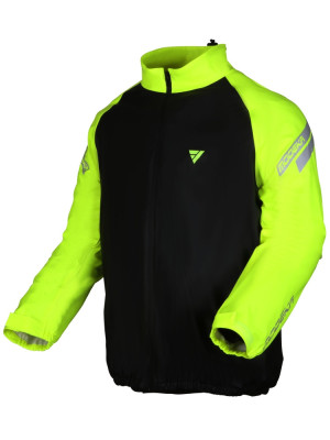 Kurtka przeciwdeszczowa Modeka Flex Dry czarno-fluo żółta