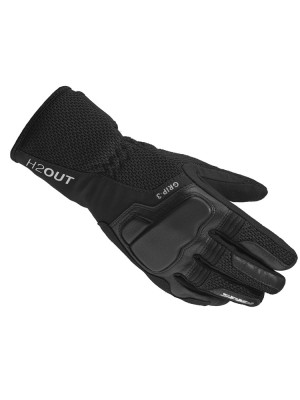 Rękawice motocyklowe damskie Spidi Grip 3 H2Out czarne