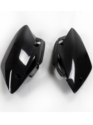 Osłony boczne tylne UFO do Hondy CRF 150R (07-) czarne
