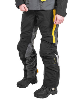 Spodnie motocyklowe damskie tekstylne Touratech Companero Weather Traveller szare