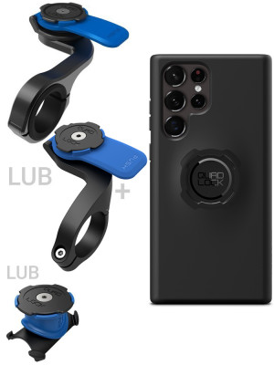 Zestaw rowerowy: etui na telefon Samsung Galaxy S22 Ultra + mocowanie Quad Lock