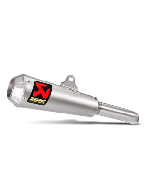 Tłumik motocyklowy Akrapović do Kawasaki Ninja 125/ Z125 (19-24), Ninja 250 SL/ Z250 SL (15-17) [Slip-On Line, Titanium]