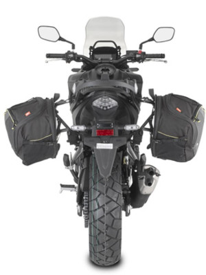 Stelaż boczny Givi Remove-X z funkcją szybkiego demontażu do miękkich sakw bocznych do Hondy CB 500 X (19-23)