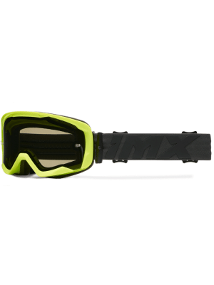 Gogle motocyklowe iMX Endurance Flip zółto-czarne matowe