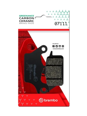 Klocki hamulcowe Brembo Genuine CC 07111 Suzuki/ Yamaha (wybrane modele) [na przód, kpl. na 1 tarczę]