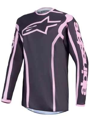 Bluza cross damska Alpinestars MX Stella Fluid Apex V2 szaro-różowa
