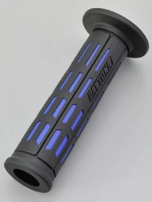 Manetki Daytona Products GrippyGrip GGD-Tapered-SP do kierownic o średnicy 22,2 [mm] czarno-niebieskie