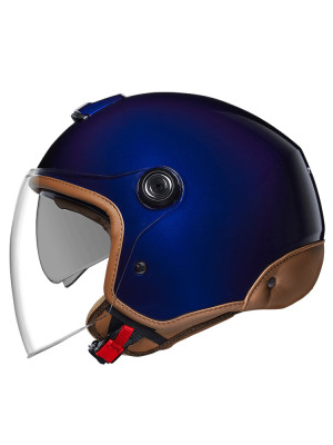 Kask otwarty Nexx Y.10 Sunny niebiesko-brązowy