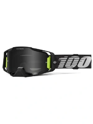 Gogle motocyklowe 100% Armega z szybką lustrzaną biało-pomarańczowo-niebieskie