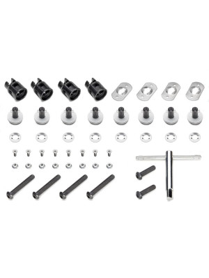 Zestaw Rapid Release Kappa do stelaży bocznych Triumph, Honda (wybrane modele)