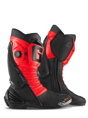 Buty motocyklowe Gaerne GP1 LS czarno-czerwone