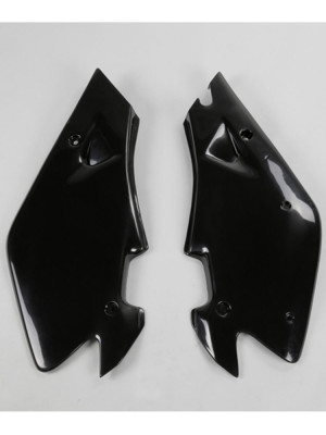Osłony boczne UFO czarne do Husqvarna CR 125/250/360 (00-03)