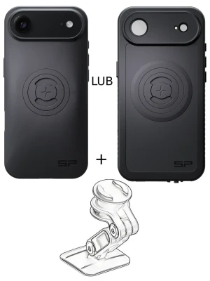 Zestaw do samochodu: etui na telefon iPhone 17 Air + mocowanie SP Connect