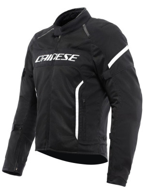 Kurtka motocyklowa tekstylna Dainese Air Frame 3 Tex czarno-biała