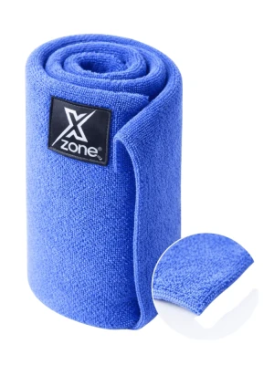 Mikrofibra do kasku Xzone Premium bezszwowa, niebieska