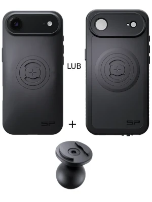 Zestaw: etui na telefon iPhone 17 Air + uchwyt kulowy Pro SPC+ SP Connect