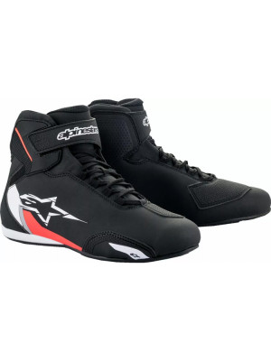Buty motocyklowe Alpinestars Sektor czarno-biało-czerwone