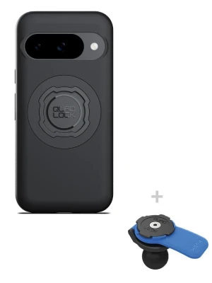 Zestaw: etui MAG na telefon Google Pixel 10/10 Pro (magnetyczne) + uchwyt kulowy Quad Lock