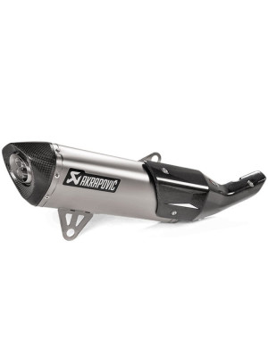 Tłumik motocyklowy Akrapovič BMW C 400 X (18-20), C 400 GT (19-20) [Slip-On Line, Titanium + Carbon]