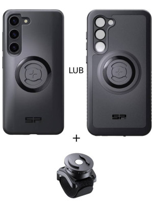 Zestaw: etui na telefon Samsung Galaxy S23 + uchwyt na rzep SPC+ SP Connect