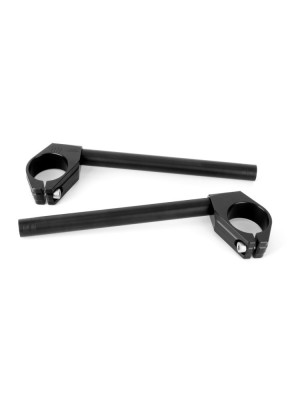 Kierownica clip-on GILLES GPL2-500 Aprilia/ Ducati/ Honda/ Kawasaki/ Suzuki/ Triumph/ Yamaha (wybrane modele) czarna [średnica: 50mm]