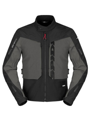 Kurtka motocyklowa tekstylna Spidi Terra Tex czarno-szara