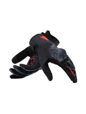 Rękawice motocyklowe Dainese Intrepyd czarno-szaro-czerwone