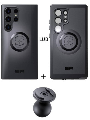 Zestaw: etui na telefon Samsung Galaxy S24 Ultra + uchwyt kulowy Pro SPC+ SP Connect