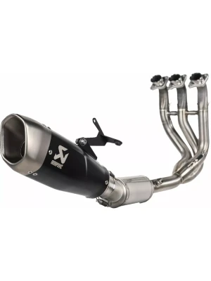 Pełny układ wydechowy Akrapović Triumph Trident 660 (21-) tytanowy [bez homologacji; z mocowaniem]