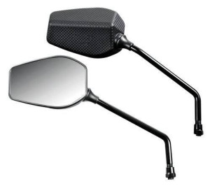 Lusterka Lampa Fender mocowane na kierownicy [para; M10 x 1.25]