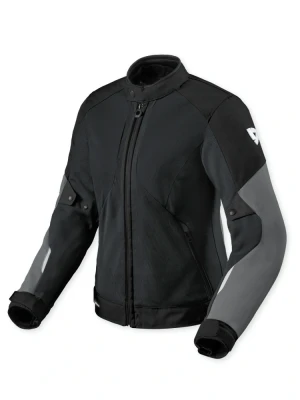 Kurtka motocyklowa damska tekstylna REV’IT! Torque 3 H2O czarna
