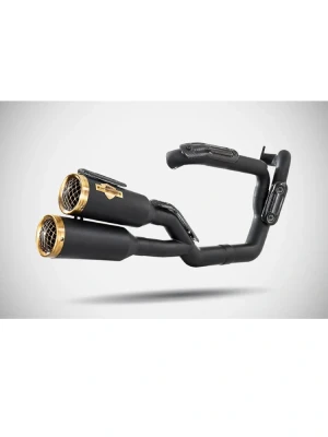 Pełny układ wydechowy Zard System 2:1:2 Harley Davidson Nightster 975/Special (22-) czarny matowy