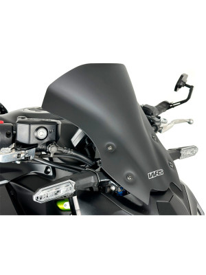 Szyba motocyklowa WRS Touring Kawasaki Z 900 (20-24) czarna matowa