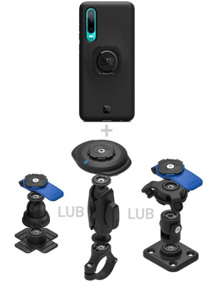 Zestaw 360 Quad Lock: etui na telefon Huawei P30 + wybrane komponenty