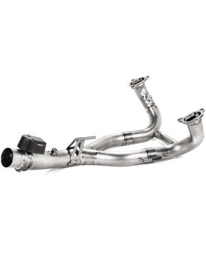 Układ wydechowy bez tłumika Akrapović BMW R 1250 R (19-24)/ RT/ RS/ GS Adventure/ GS (19-23) tytanowy z osłoną